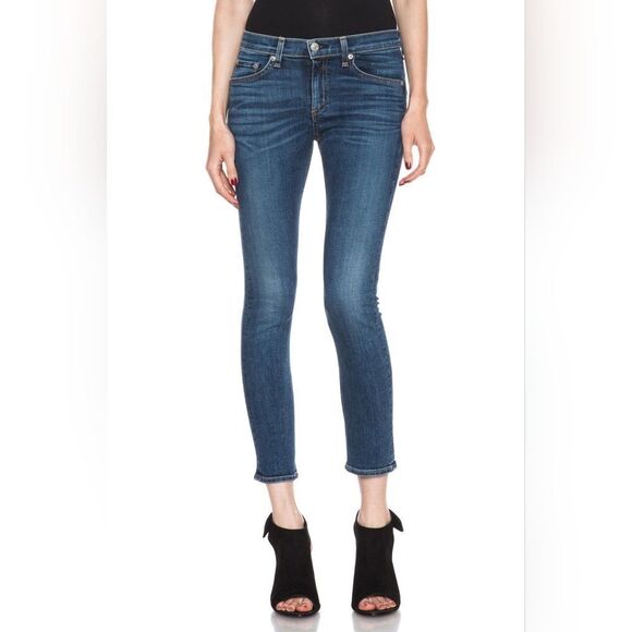 Rag & Bone Capri Skinny Jeans Somona Size 27 - Picture 1 of 8